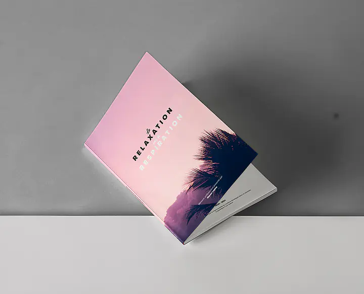 La couverture du livret « Relaxation », posée de biais